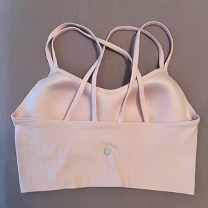 lululemon like a cloud ribbed longline bra